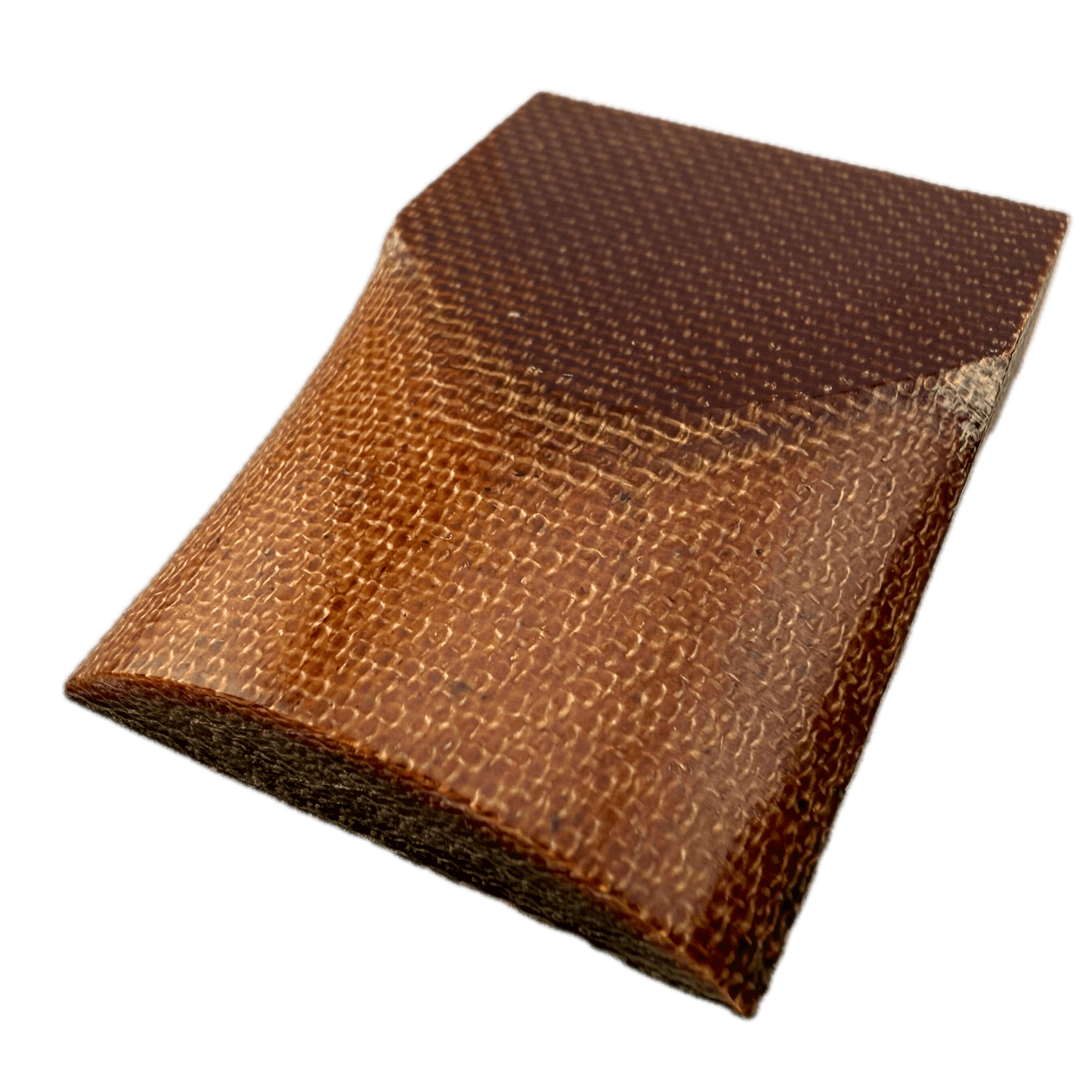 Vintage Caramel Canvas Micarta Scales
