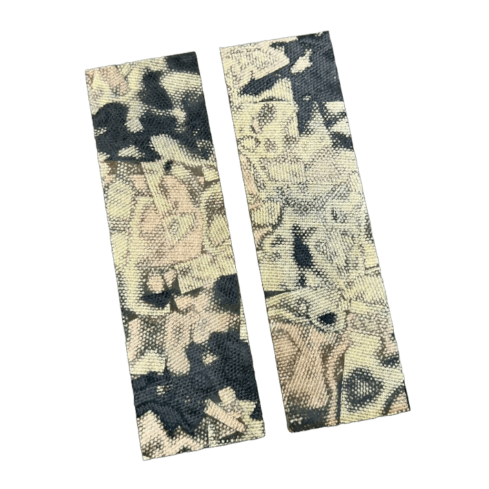 Burl Micarta Scales - Veda
