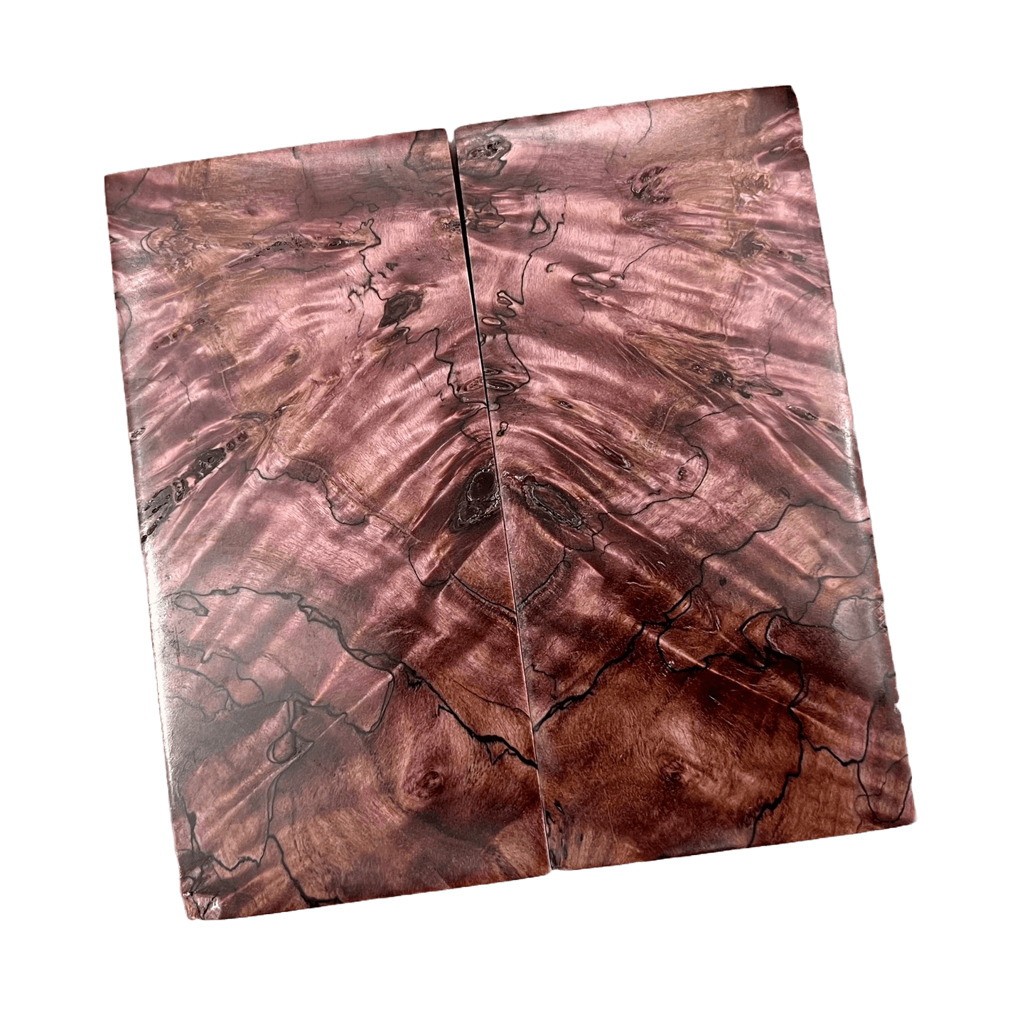 Purple Poplar Burl Scales (Raffir Stabilized) - PB03