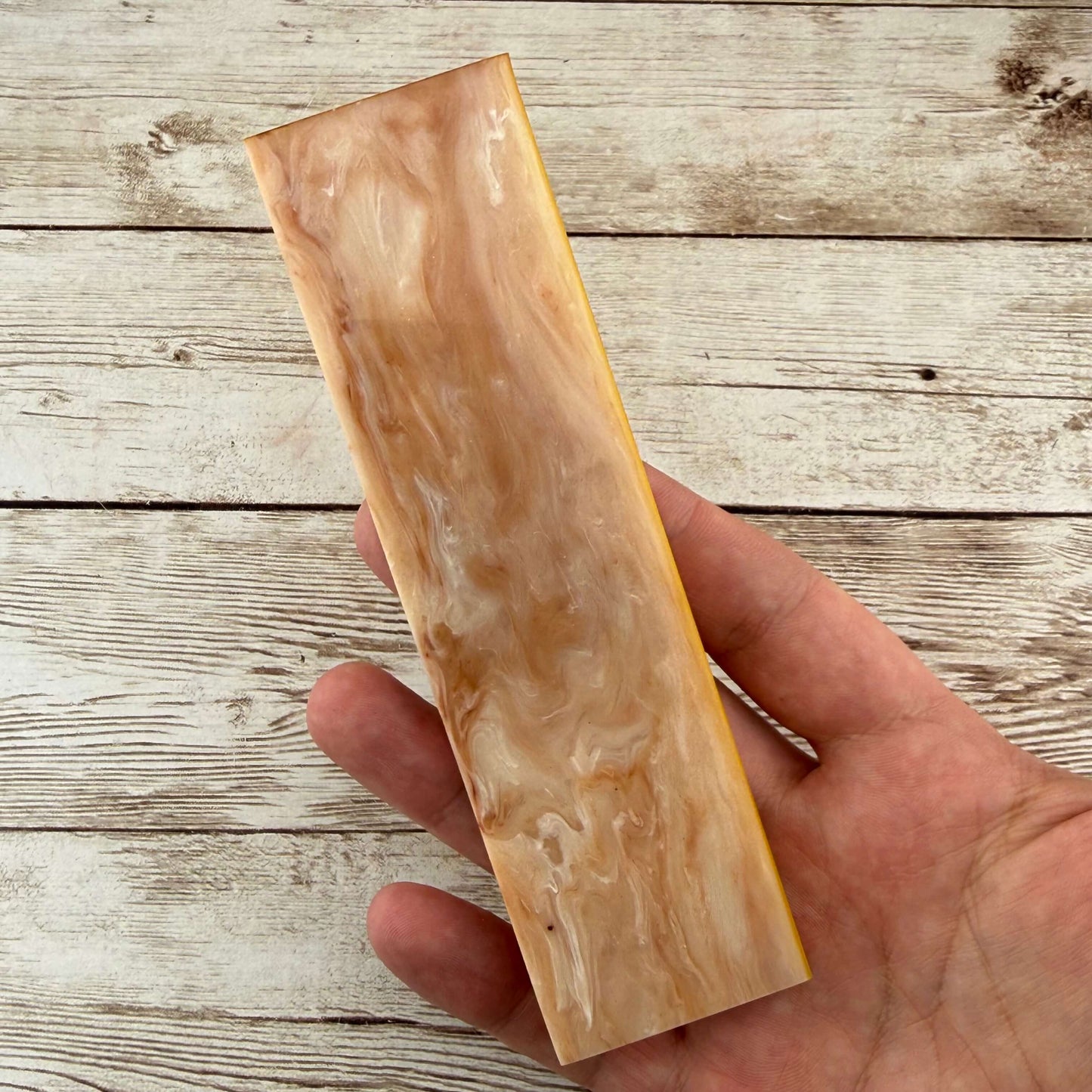 Caramel Marbled Catalin