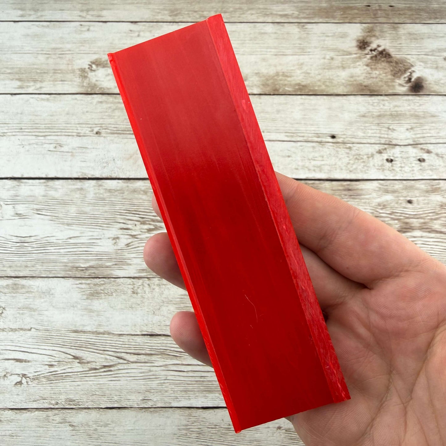 Cherry Red Marbled Catalin