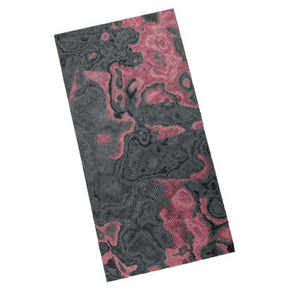 Double Burgundy Canvas, Double Black Canvas, Double Black Linen Rag/Burl Phenolic