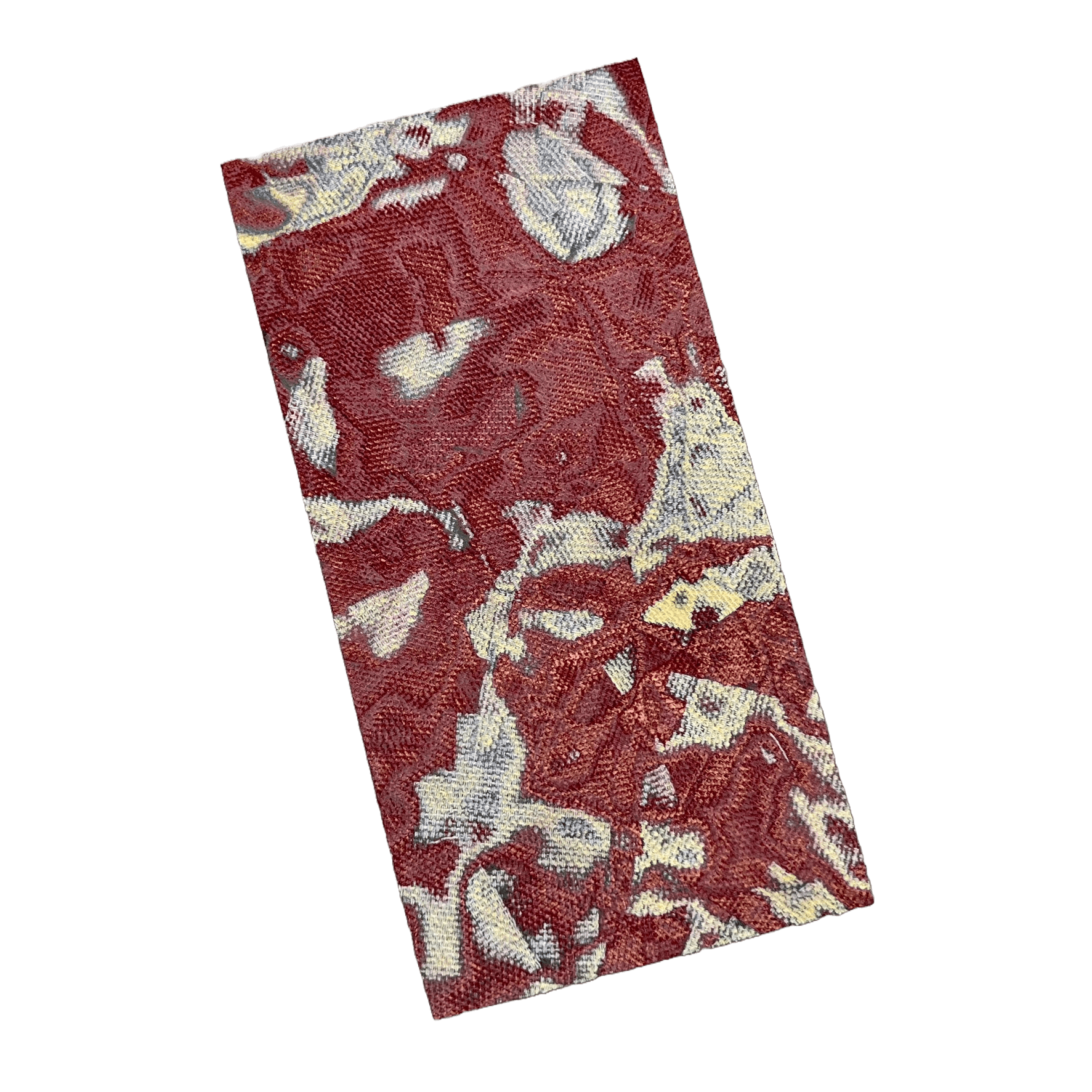 Double Burgundy Canvas, Blue Denim Canvas Rag/Burl Phenolic – Knife ...