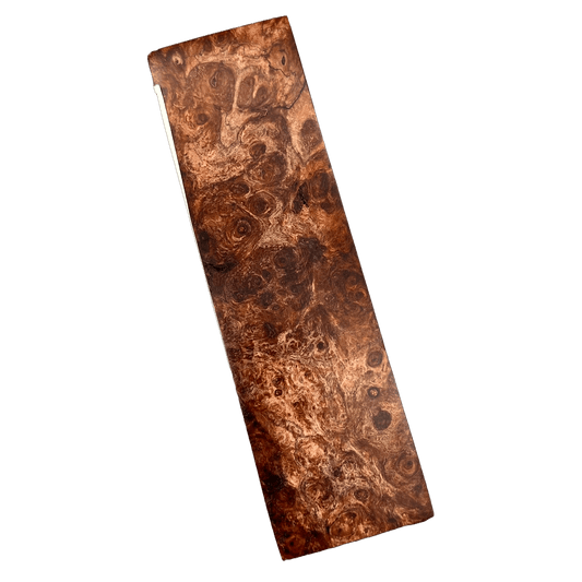 Brown Maple Burl Block (K&G Stabilized) - MB43