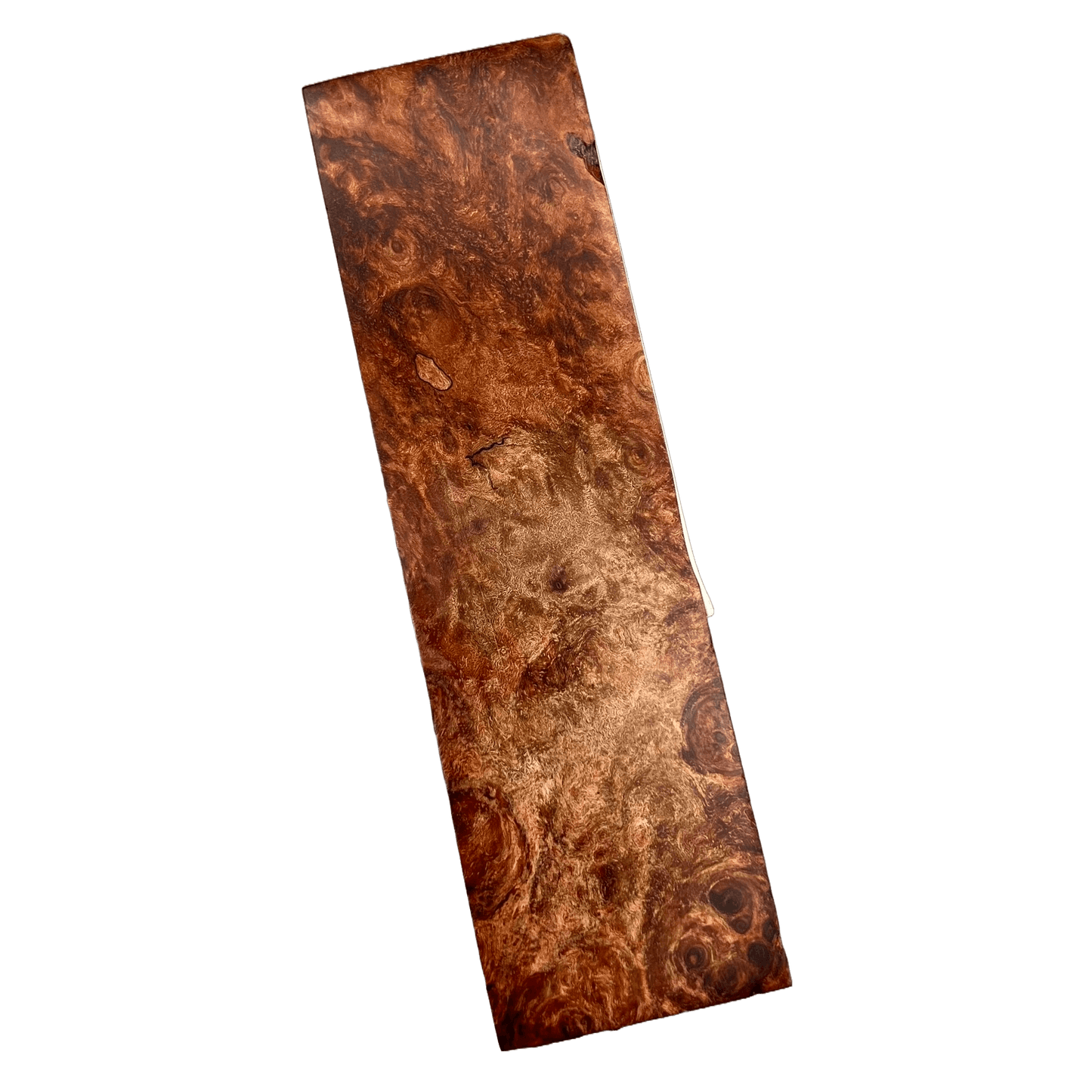 Brown Maple Burl Block (K&G Stabilized) - MB43