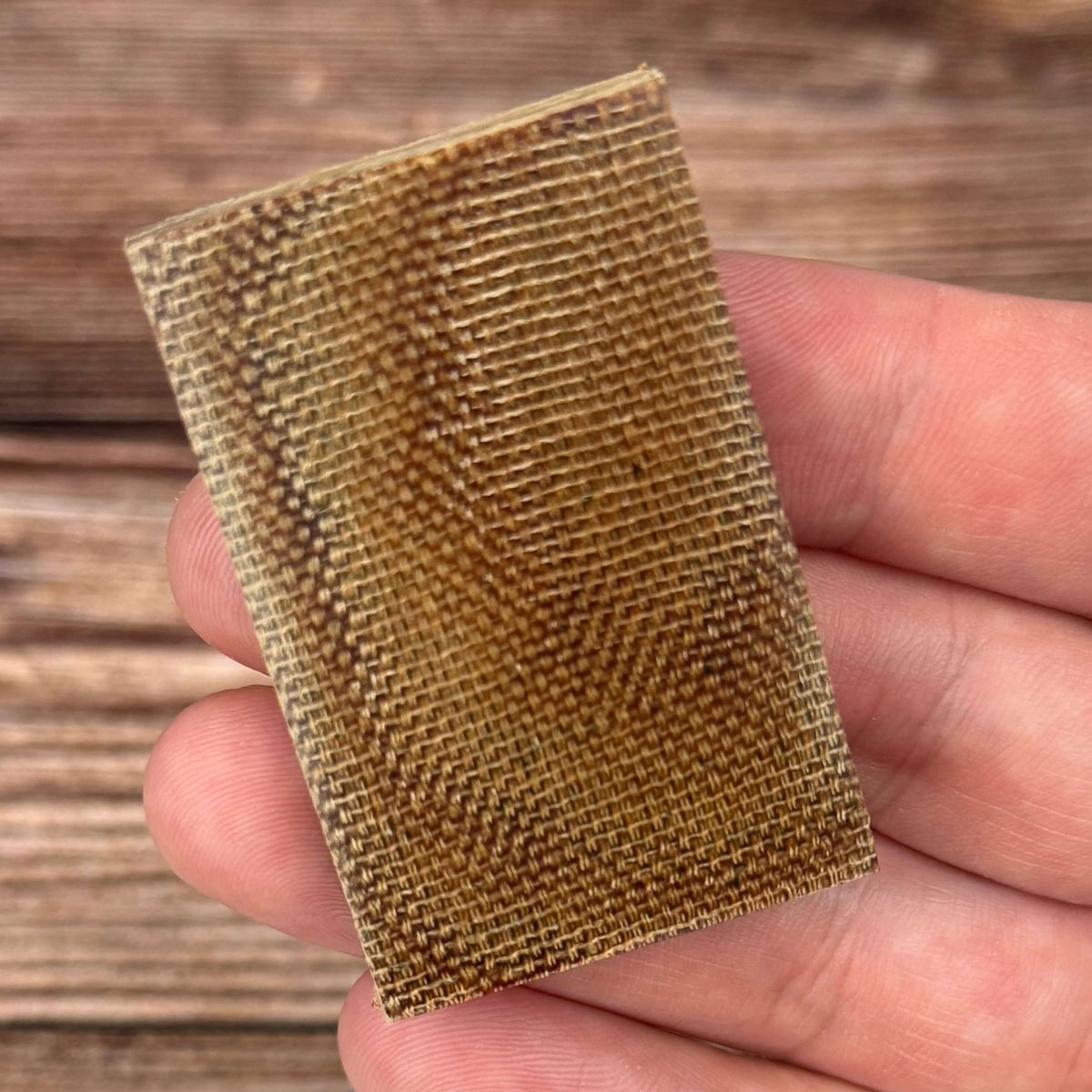 Vintage Burnt Sienna Canvas Scales