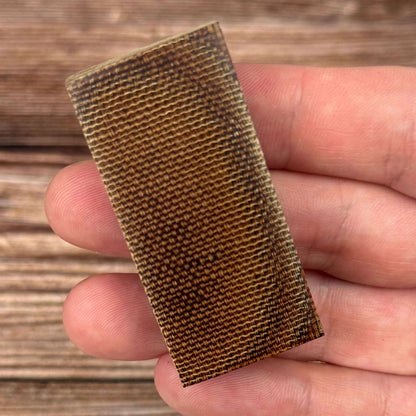 Vintage Dark Brown Canvas Scales