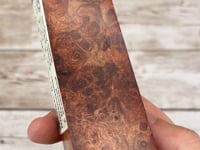 Brown Maple Burl Block (K&G Stabilized) - MB43