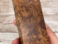 Amboyna Burl Block (K&G Stabilized) - ABB04