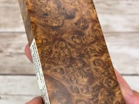 Amboyna Burl Block (K&G Stabilized) - ABB07