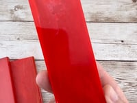 Cherry Red Marbled Catalin
