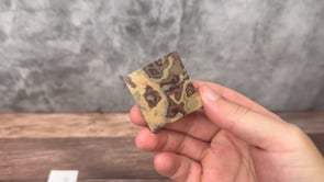 Triple Linen Burl Micarta