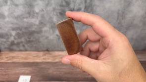 Vintage Dark Brown Canvas Scales